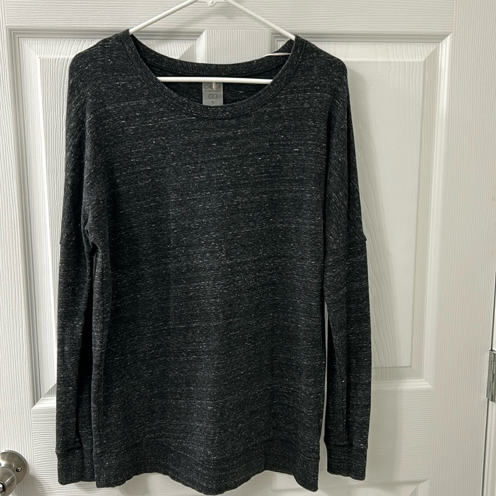 Calia drop shoulder tunic long sleeve shirt